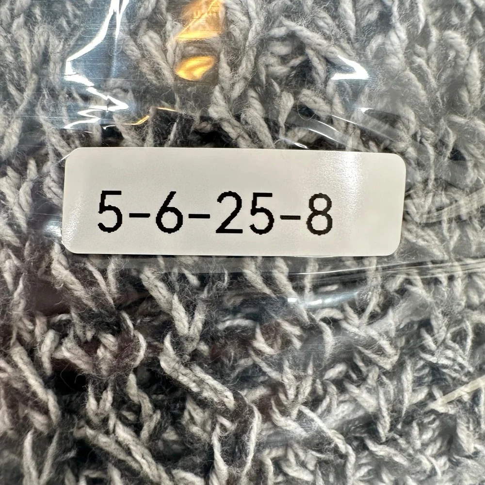 Abercrombie & Fitch Women's S Small Gray Knit Long Open Cardigan Sweater Pocket - Picture 9 of 11